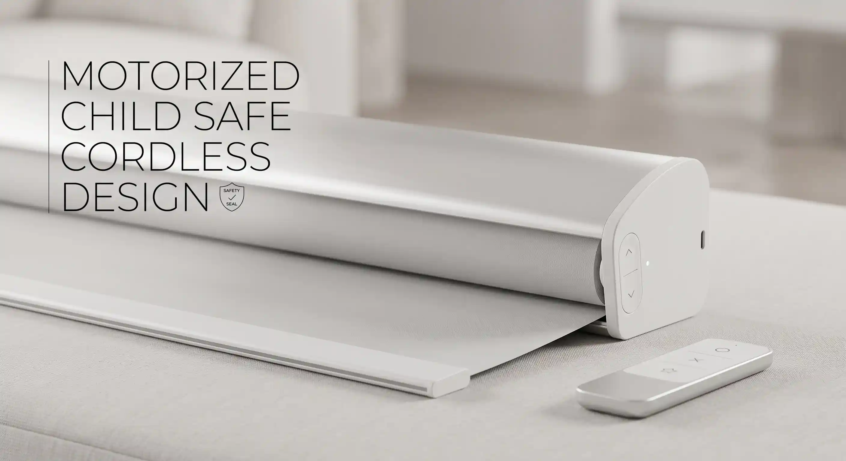 Cordless motorized window shade cassette for child safety compliance