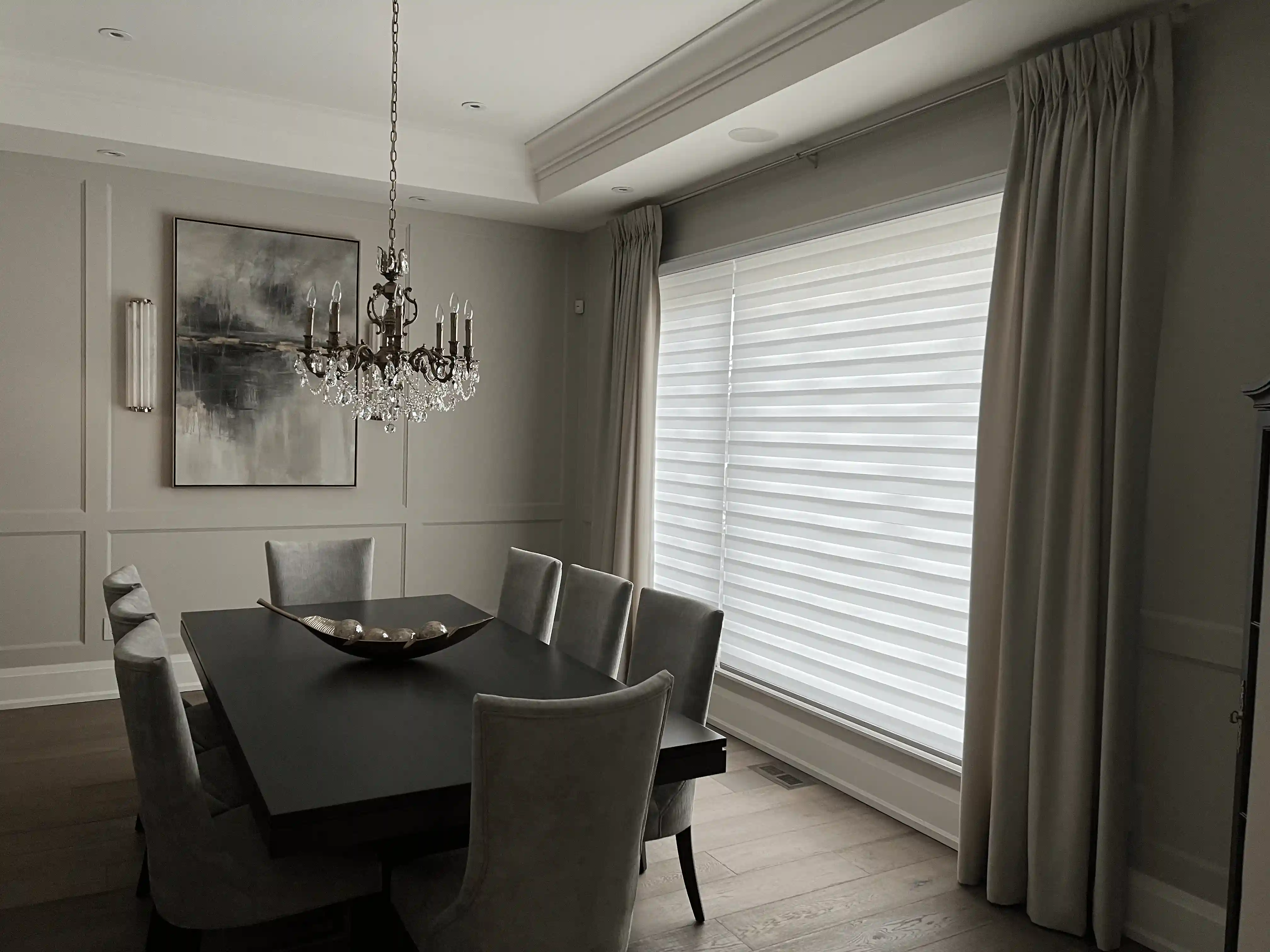 The Art of Layering: How to Pair Custom Drapery with Zebra Shades